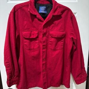 Pendleton Red Wool Shirt | Vintage|